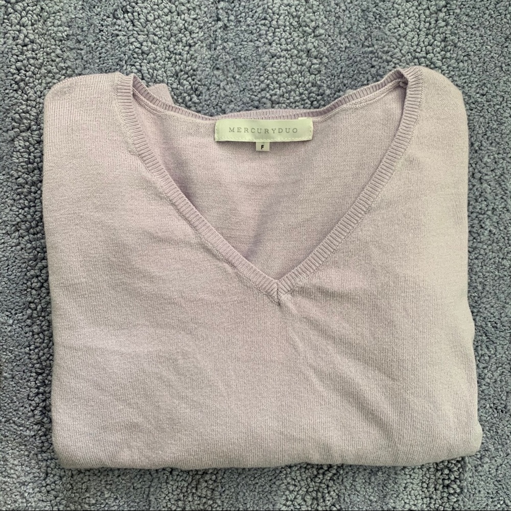 V NECK SEWATER